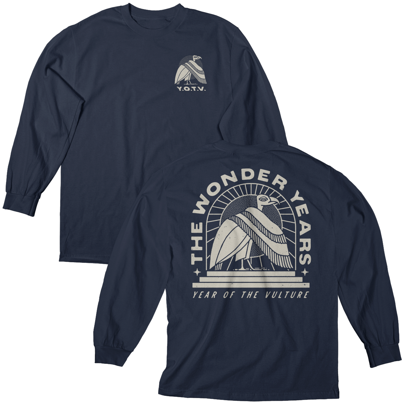The Wonder Years "Year Of The Vulture" Long Sleeve Loneliest Place On