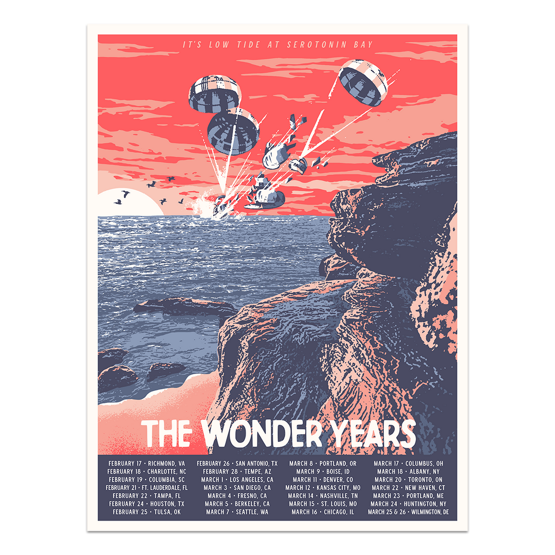 The Wonder Years "Serotonin Bay" Poster