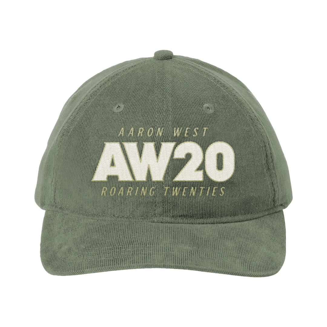 Aaron West and The Roaring Twenties "Initials" Corduroy Hat