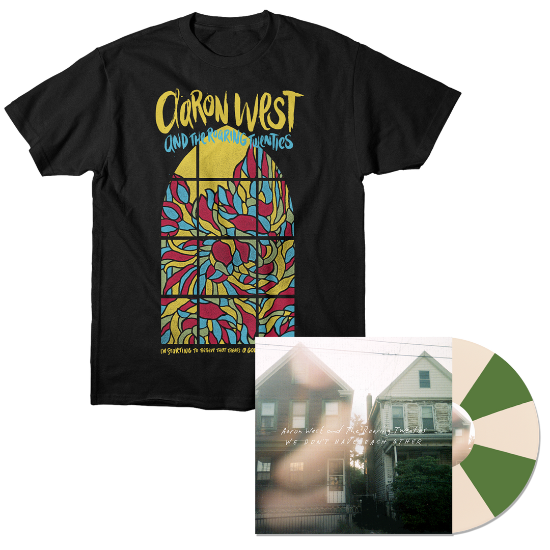 Aaron West and The Roaring Twenties "We Don't Have Each Other" 12" Vinyl + Shirt Bundle