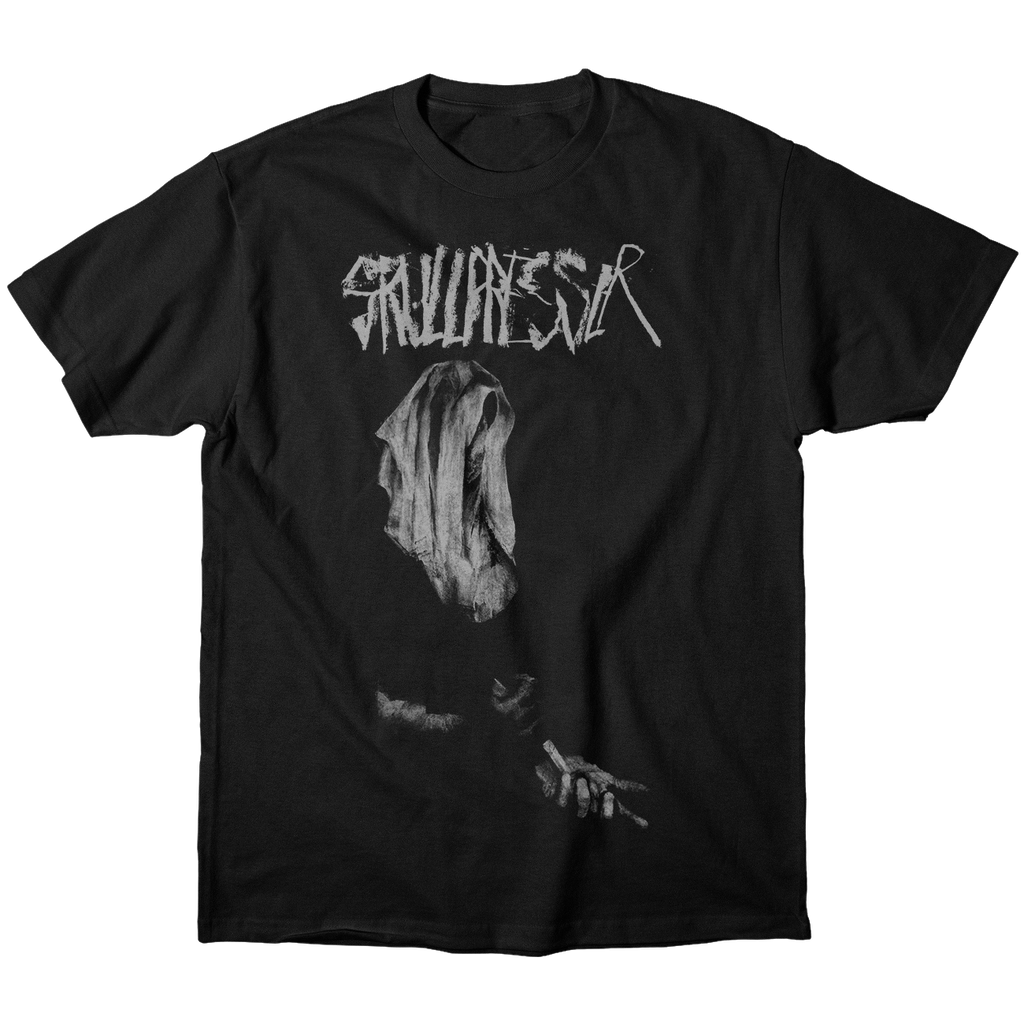 ◆IN SILENCE◆ Skeleton Ghost T-Shirt CHARCOAL T-Shirts – Ghost Store