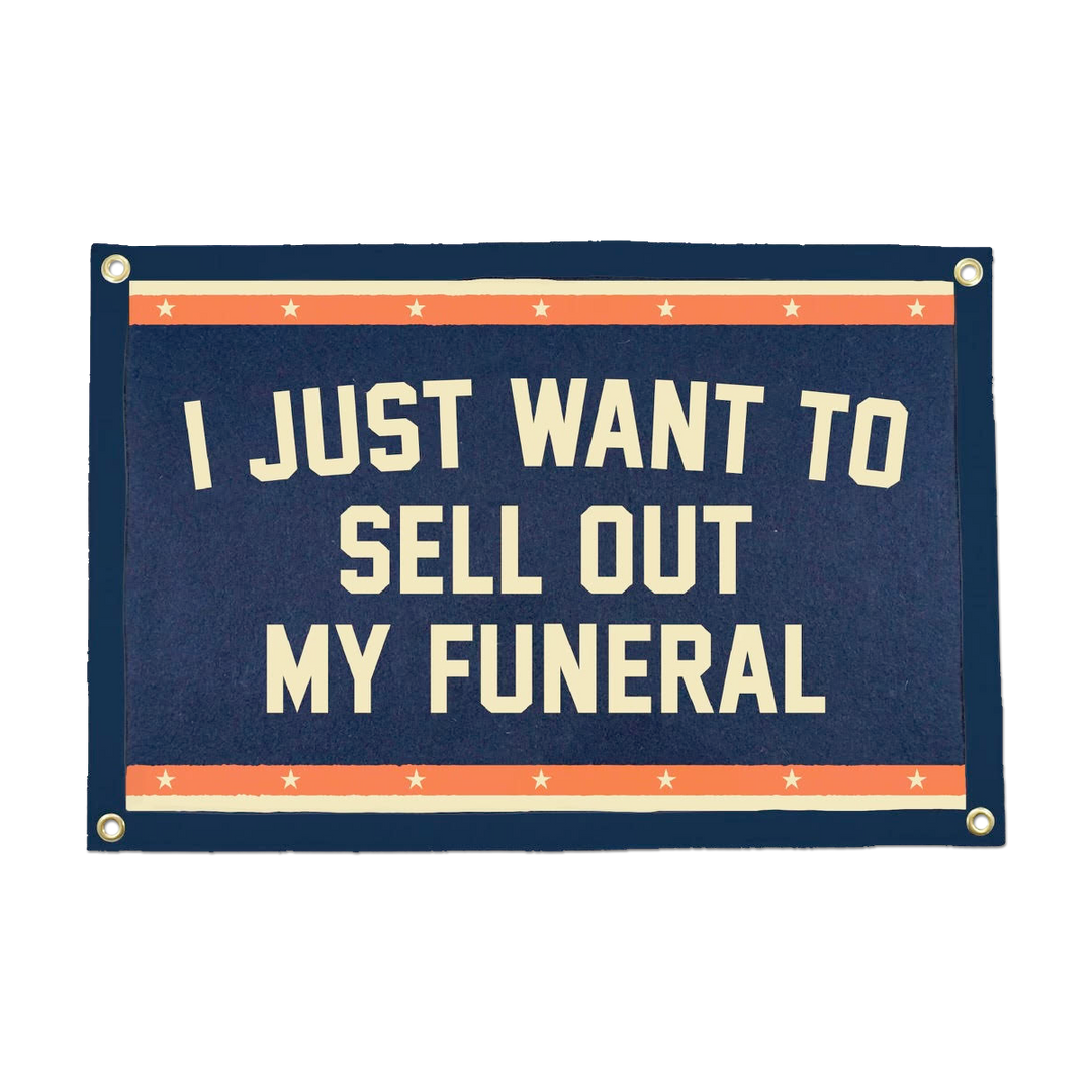 The Wonder Years "Funeral" Camp Banner