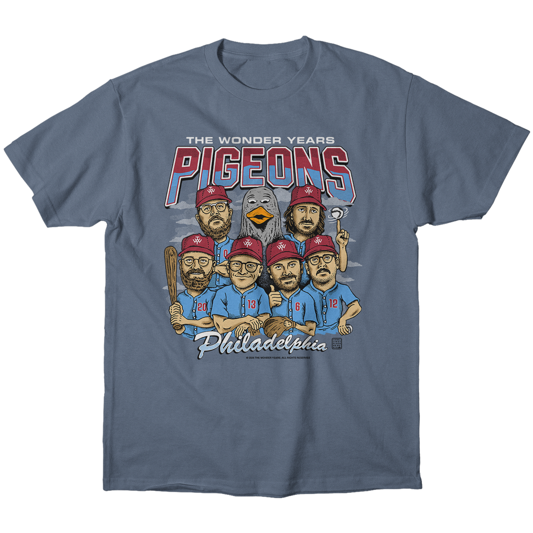 The Wonder Years "Baseball Caricature" Shirt