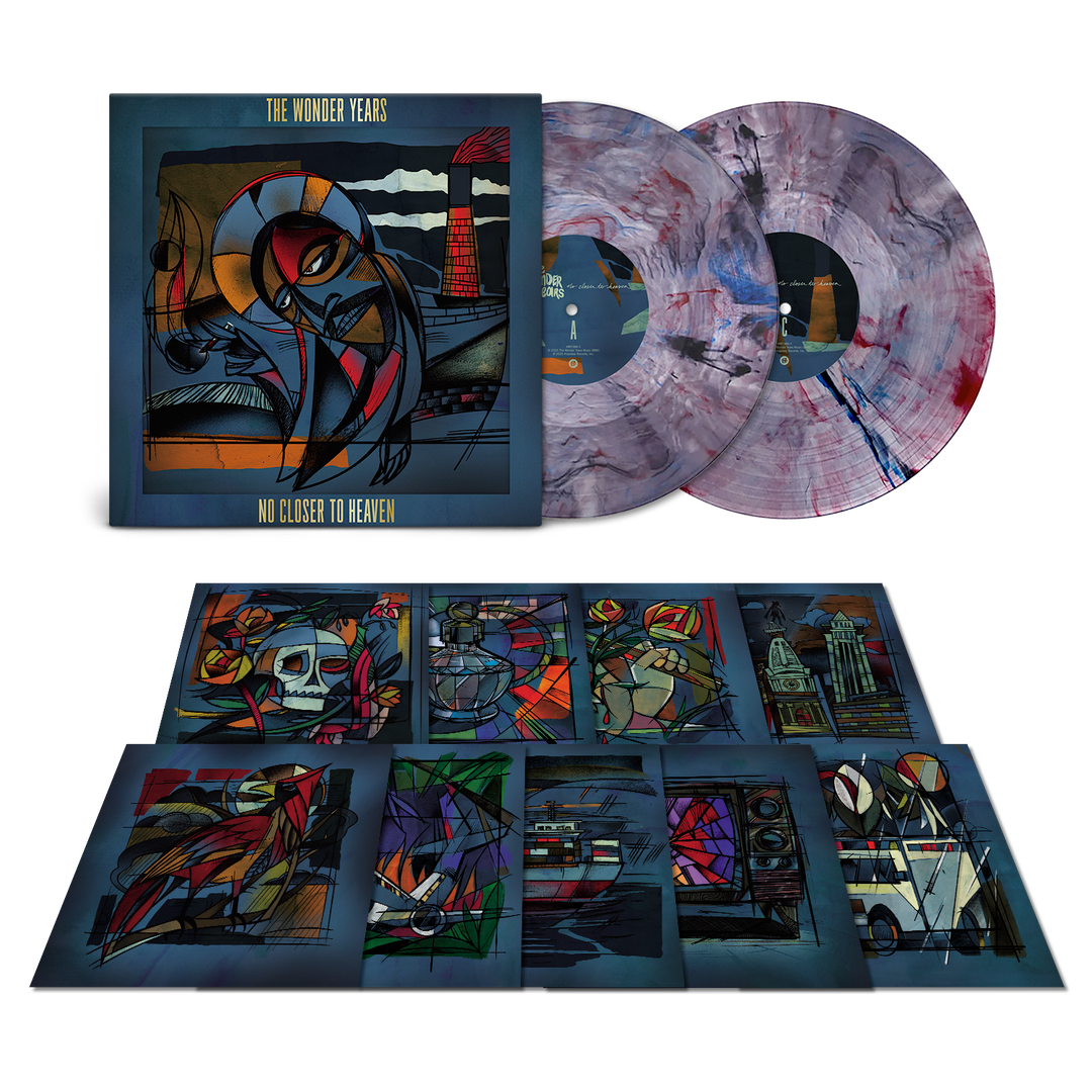 The Wonder Years "No Closer To Heaven" Deluxe Vinyl LP Remix 2 X 12" Vinyl