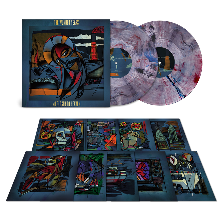 The Wonder Years "No Closer To Heaven" Deluxe Vinyl LP Remix 2 X 12" Vinyl